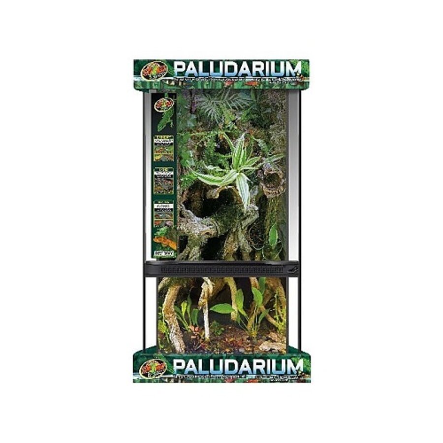 Paludarium 45x45x90cm voor reptielen amfibieën en vissen