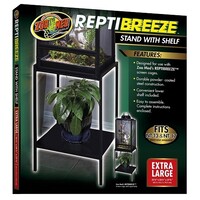 ReptiBreeze terrarium standaard met opbergplank