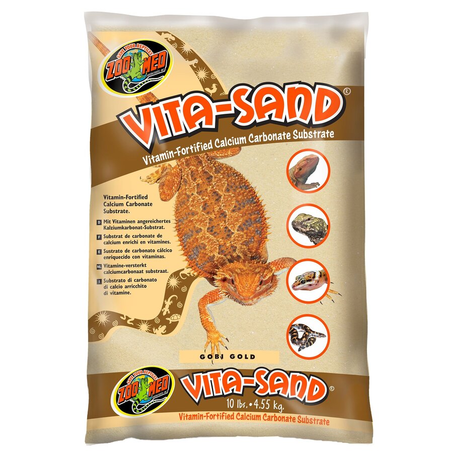 Vita Sand Gobi Gold 4,5KG woestijnzand voor woestijnreptielen