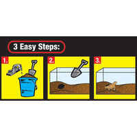 Excavator klei-gravesubstraat 4,5kg | natuurlijk graafsubstraat voor reptielen