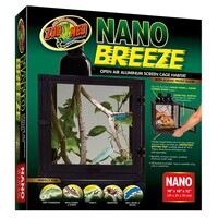 ReptiBreeze Nano schermbehuizing 25 x 25 x 30 cm voor kleine reptielen en amfibieën