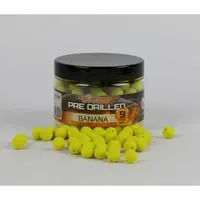 Mini Boilie 9MM Predrilled Banana In Pot 80 Gram