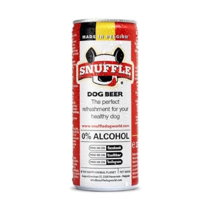 Hondenbier in blik 250ML