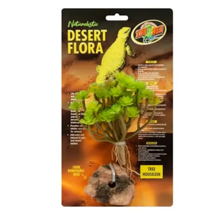 Tree Houseleek kunstplant voor woestijnterraria 13,5 cm