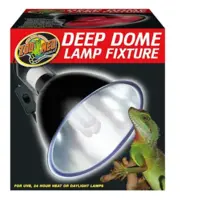 Deep Dome lamphouder 14cm tot 160W voor terrariumverlichting