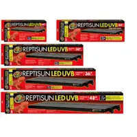LED/UVB terrariumkap met T5 HO UVB-lamp voor reptielen | 35 en 122 cm
