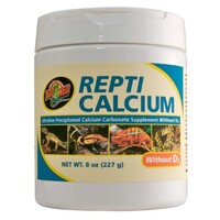 Repti Calcium zonder D3 calciumcarbonaat voor reptielen en amfibieën
