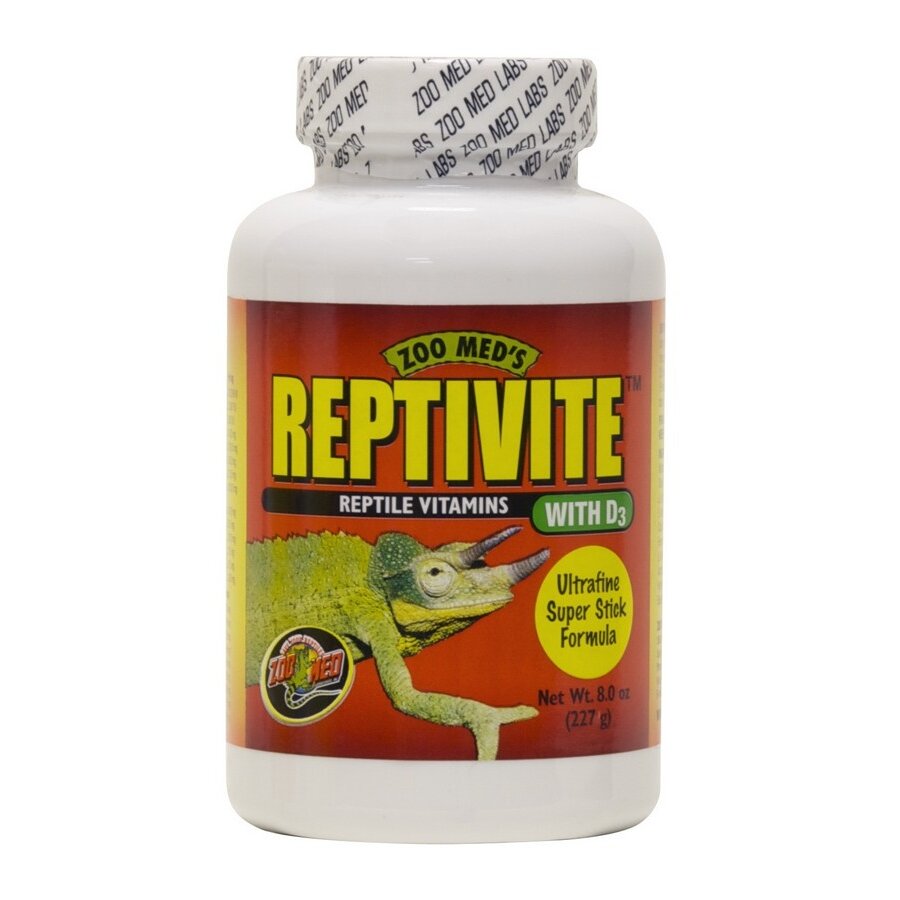Reptivite met D3 reptielenvitamine voor sterke botten