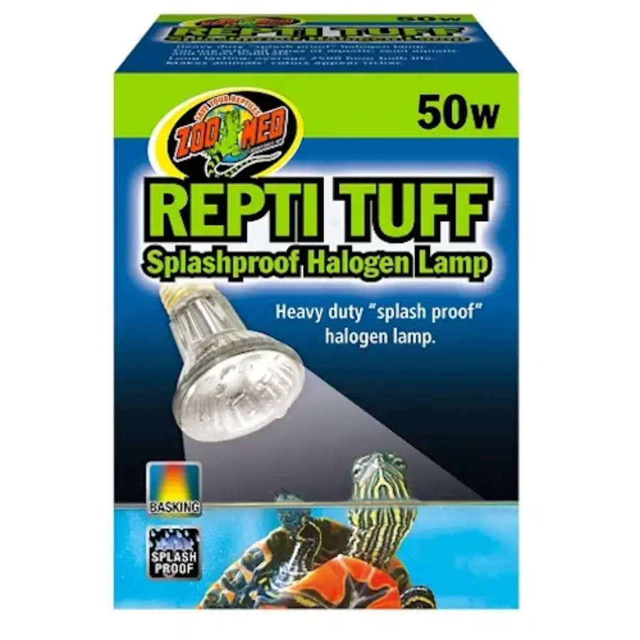 Repti Tuff Spatwaterdichte halogeen warmtelamp voor reptielen en waterschildpadden