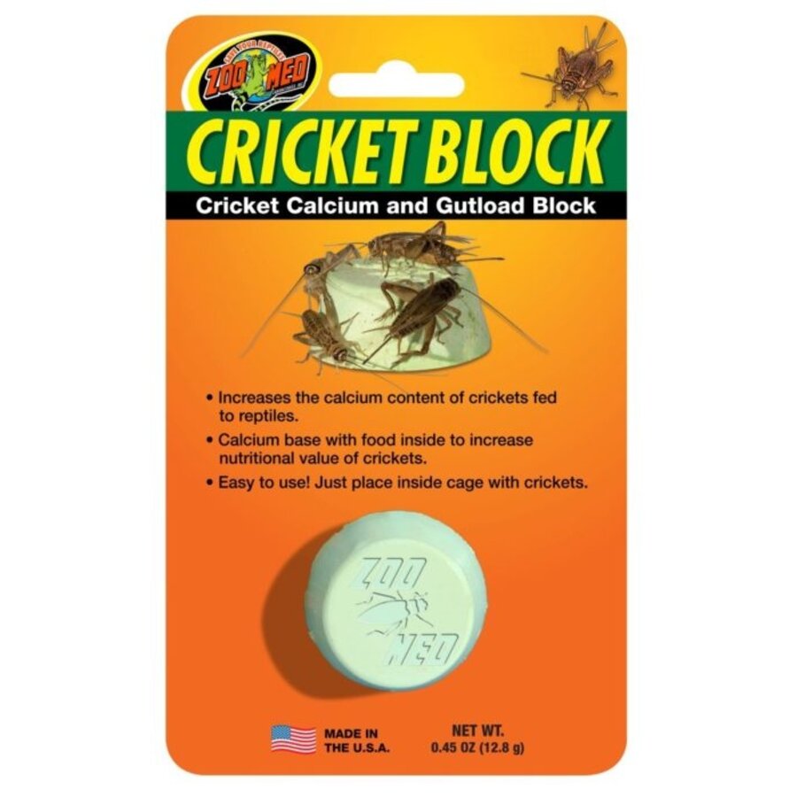 Cricket Block / Gutload calciumblok voor voerkrekels 12,8 g