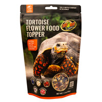 Schildpad bloemenvoer 40 gram gedroogde bloemenmix voor reptielen