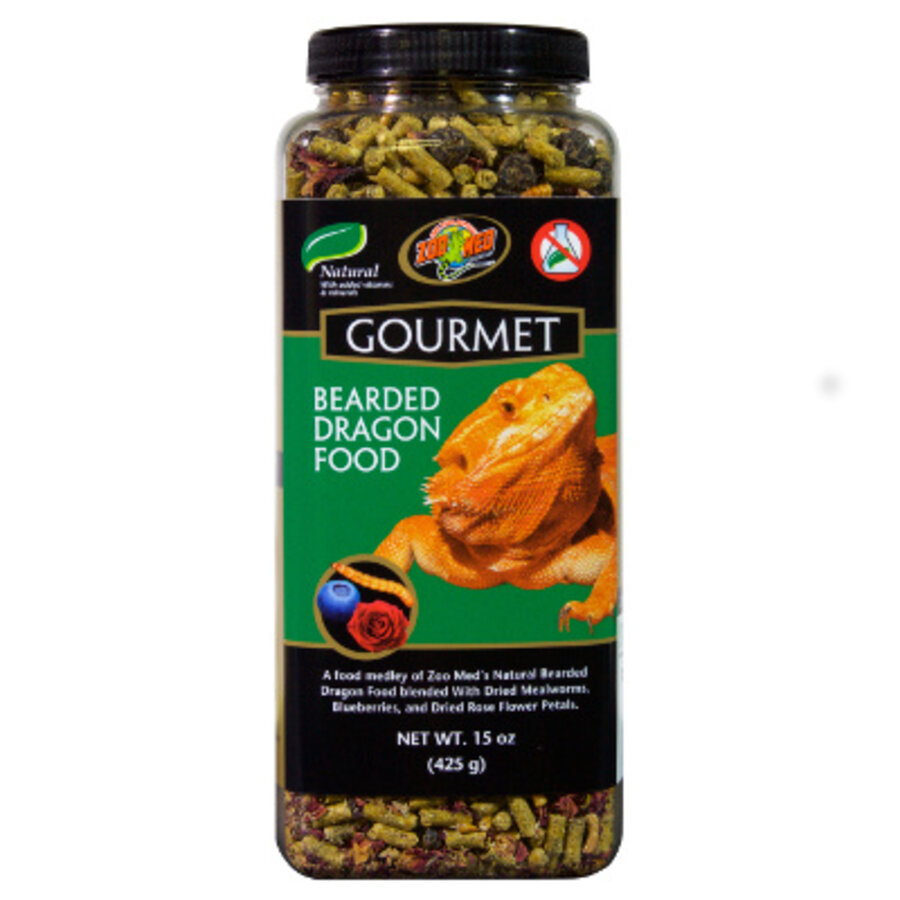 Gourmet baardagaam voer 383 gram compleet hoofdvoer voor baardagamen