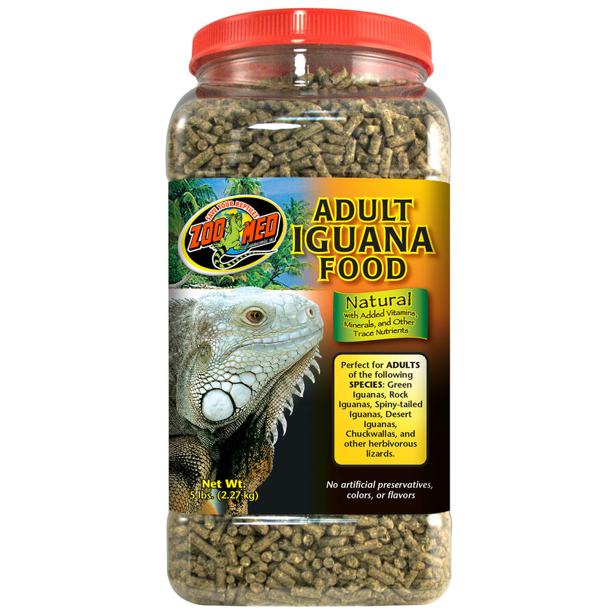 Voer pellets voor volwassen leguanen 567 g volledig diervoeder