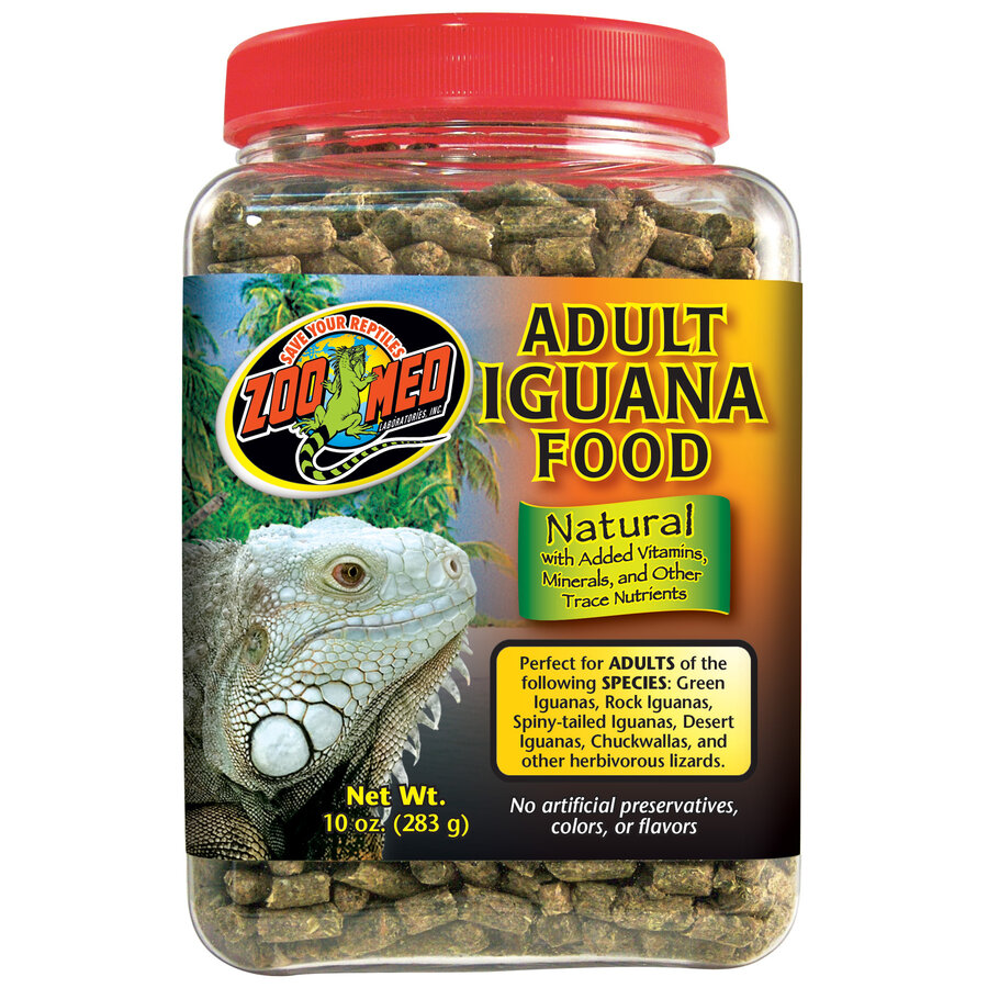 Voer pellets voor volwassen leguanen 567 g volledig diervoeder
