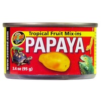 Tropical Fruit Mix-ins tropisch fruit in saus voor reptielen 113 g Mango of Papaya