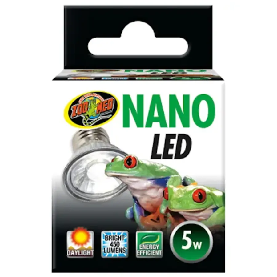 Nano LED terrariumlamp 5W voor nano terraria en kleine habitats