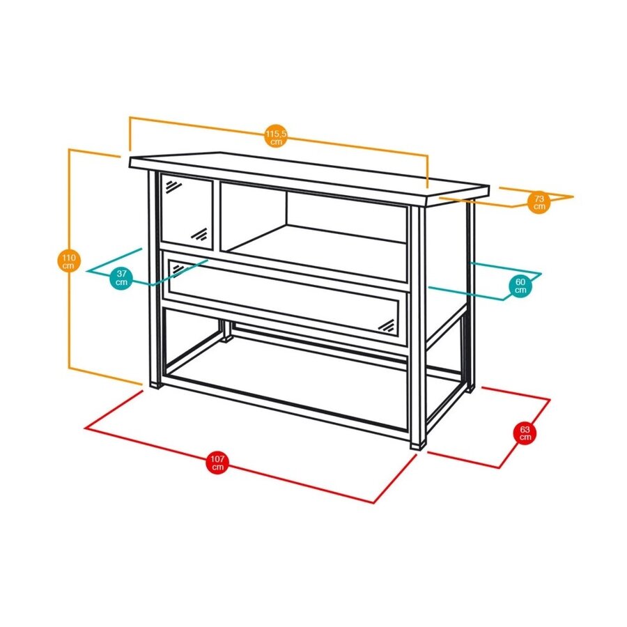 Konijnenhok Grand Lodge 120