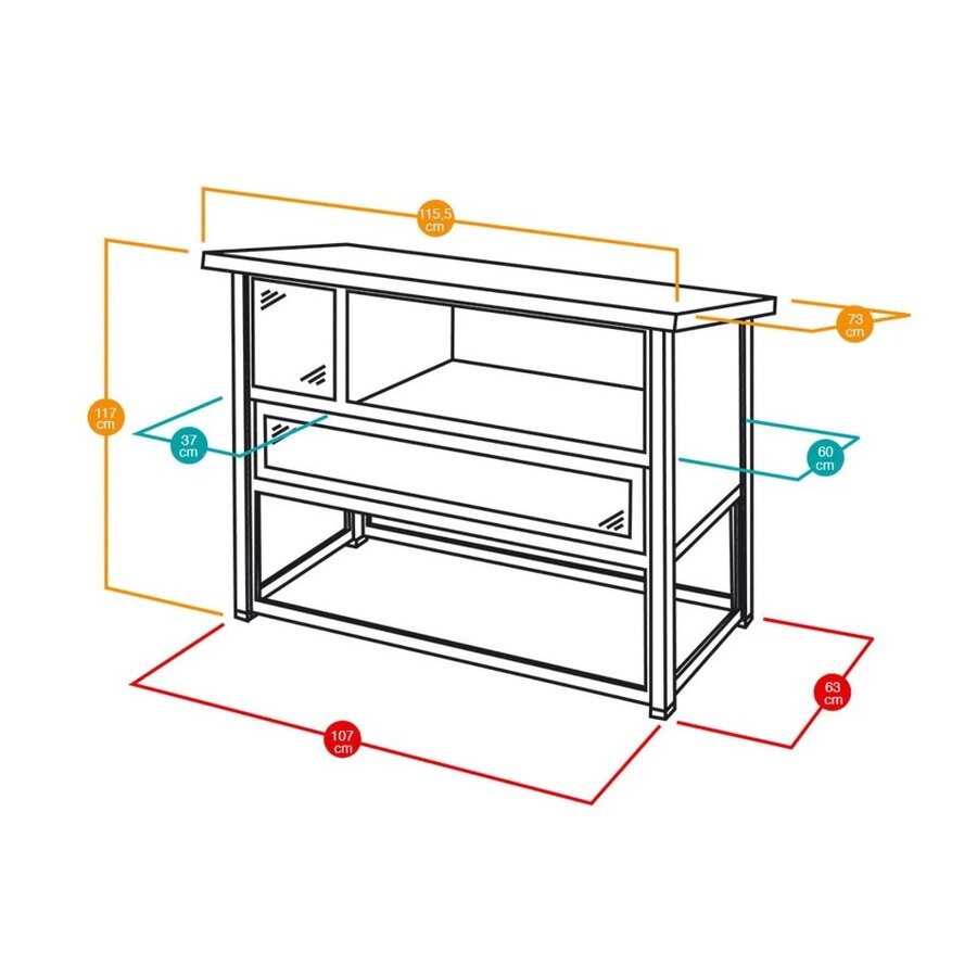 Konijnenhok Grand Lodge 120+