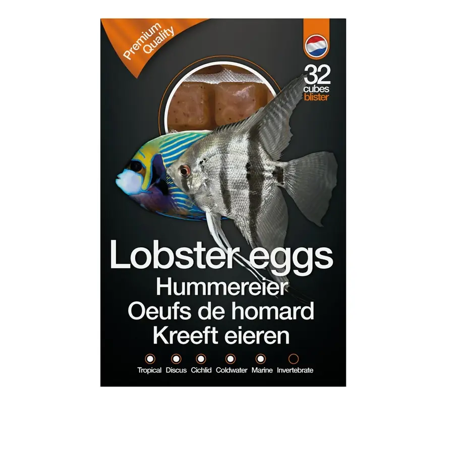 Kreefteieren 100 Gram Diepvries