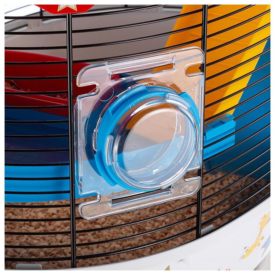 Hamsterkooi Circus Fun met accessoires