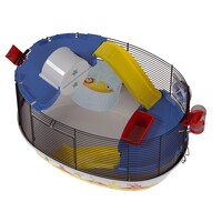 Hamsterkooi Circus Fun met accessoires