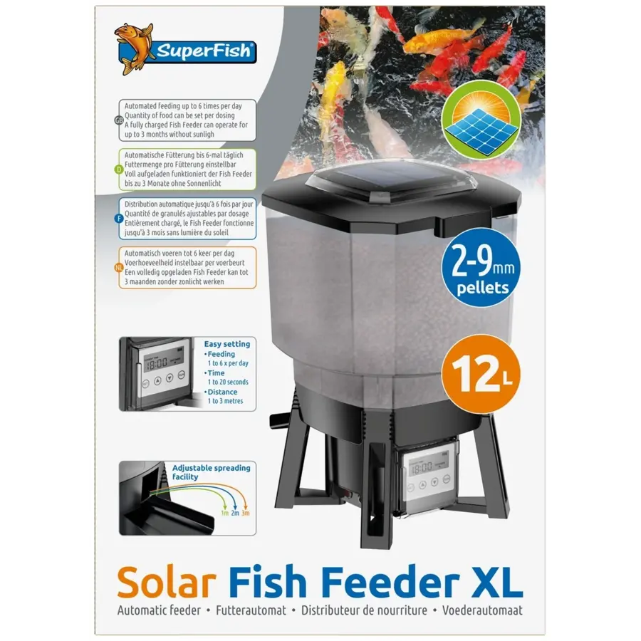 Solar Fish Feeder XL