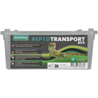 Transparante transportbox voor reptielen, amfibieën en insecten | 19 tot 37 cm