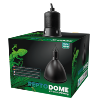 Dome E27 Fitting 21CM Zwart terrarium lampenkap voor reptielen