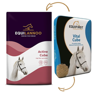 Active Cube vezelrijke sportkorrel voor actieve paarden en pony’s | 20 kg