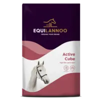 Active Cube vezelrijke sportkorrel voor actieve paarden en pony’s | 20 kg