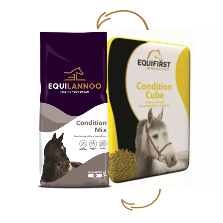 Condition Cube paardenbrok 20 kg | complete basisbrok voor conditiebehoud