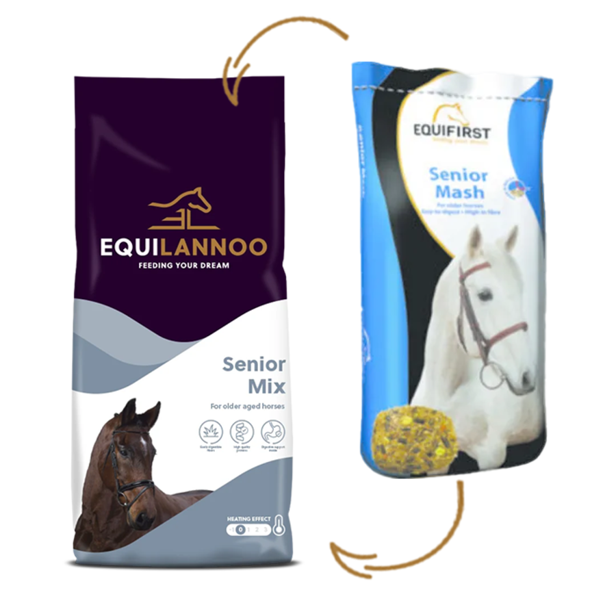 Senior mix muesli met kruiden | licht verteerbaar | 15 kg zak