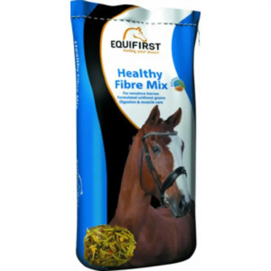 Healthy Fiber Mix vezelmix voor paarden 15 kg | extra vezels voor spijsvertering