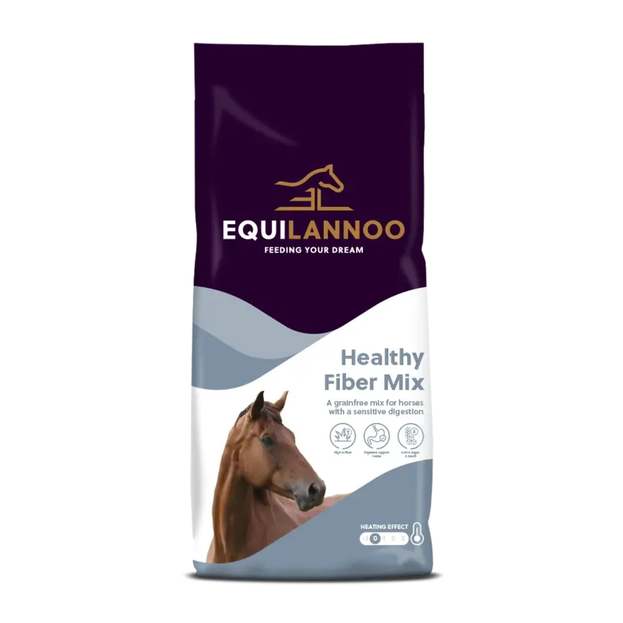 Healthy Fiber Mix vezelmix voor paarden 15 kg | extra vezels voor spijsvertering