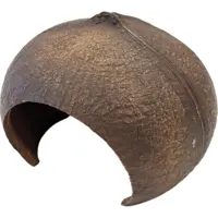 Deco Coconut terrarium kunst schuilplaats voor reptielen en amfibieën