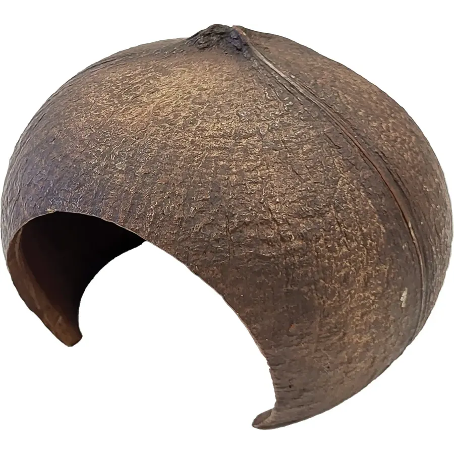 Deco Coconut terrarium kunst schuilplaats voor reptielen en amfibieën