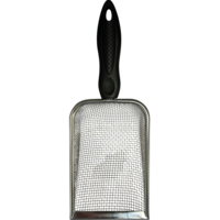 Substraat schep voor terrarium 34,4 x 11,2 x 6 cm fijnmazig