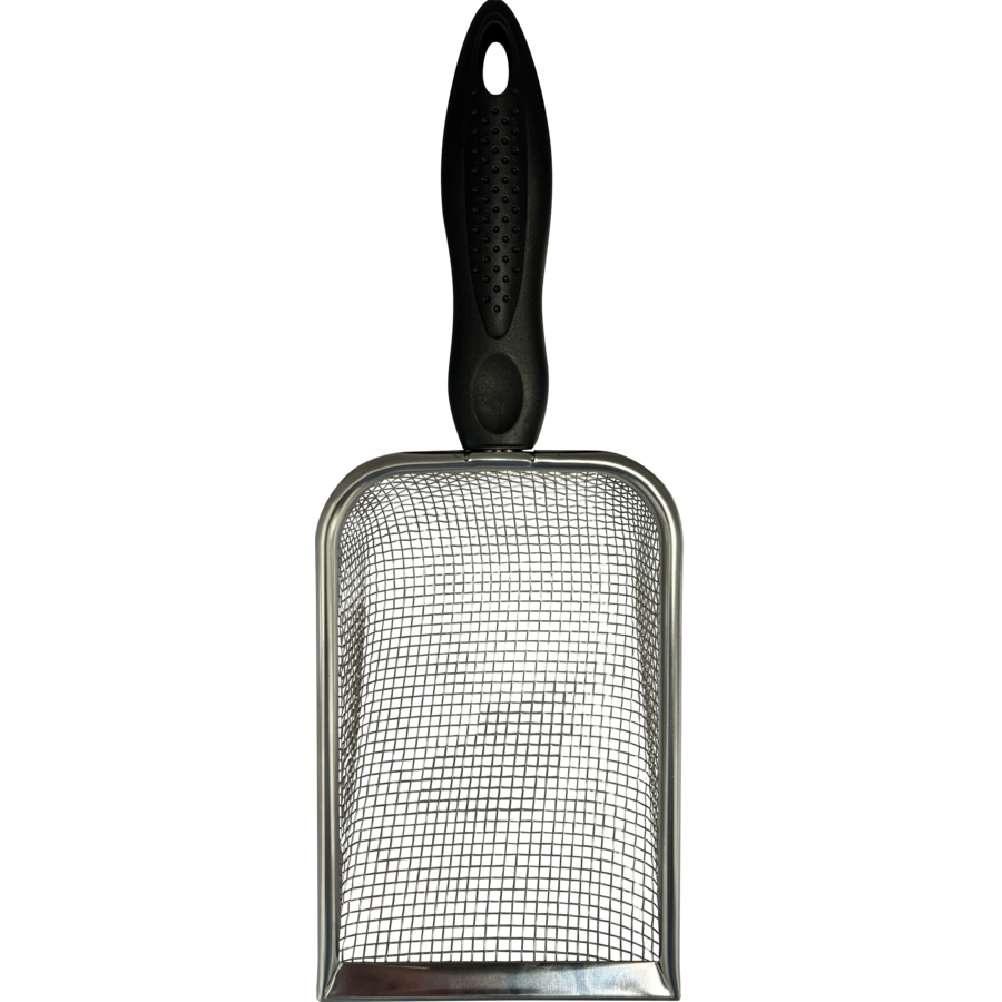 Substraat schep voor terrarium 34,4 x 11,2 x 6 cm fijnmazig