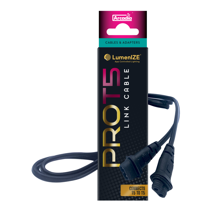 Lumenize Pro T5-T5 UVB Kit voedingskabel 120 cm | doorlussen tot 10 armaturen