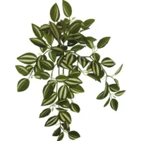 Hangende kunstplant terrarium groen/wit 46 cm voor reptielen en amfibieën