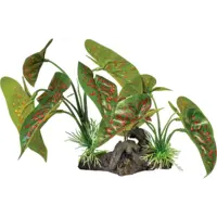 Plant On Deco Elephant Red kunstplant terrarium 28x12x17 cm