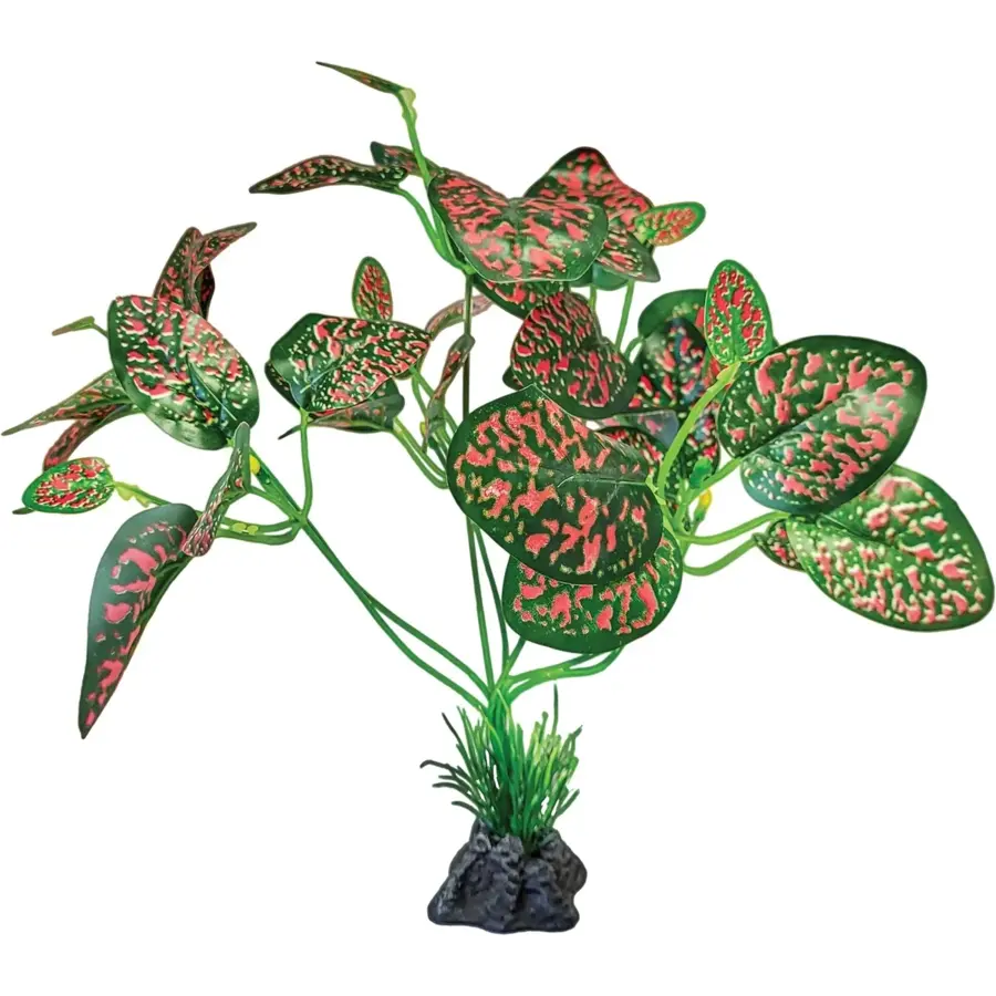 Plant Standing Red/Green terrarium kunstplant 32x21x29 cm