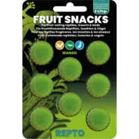Fruit snacks mix 8x15 g gelcups voor reptielen, vogels en insecten