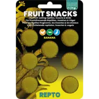 Fruit snacks mix 8x15 g gelcups voor reptielen, vogels en insecten