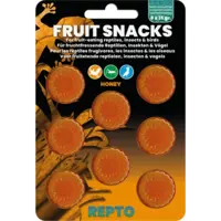 Fruit snacks mix 8x15 g gelcups voor reptielen, vogels en insecten