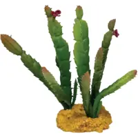 Kunstcactus Needle Red Tip terrariumplant 20 cm voor reptielen en amfibieën