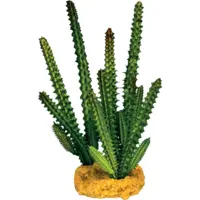 Cactus Needle Green kunstcactus 8 x 8 x 16 cm terrarium schuilplaats