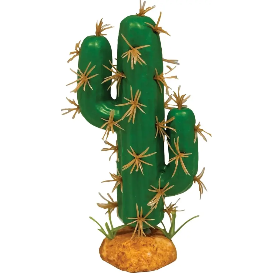Kunstcactus Trident terrariumdecoratie met voet