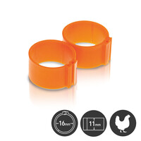 Pluimveering 25 mm 25 stuks