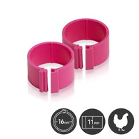 Pluimveering 25 mm 25 stuks